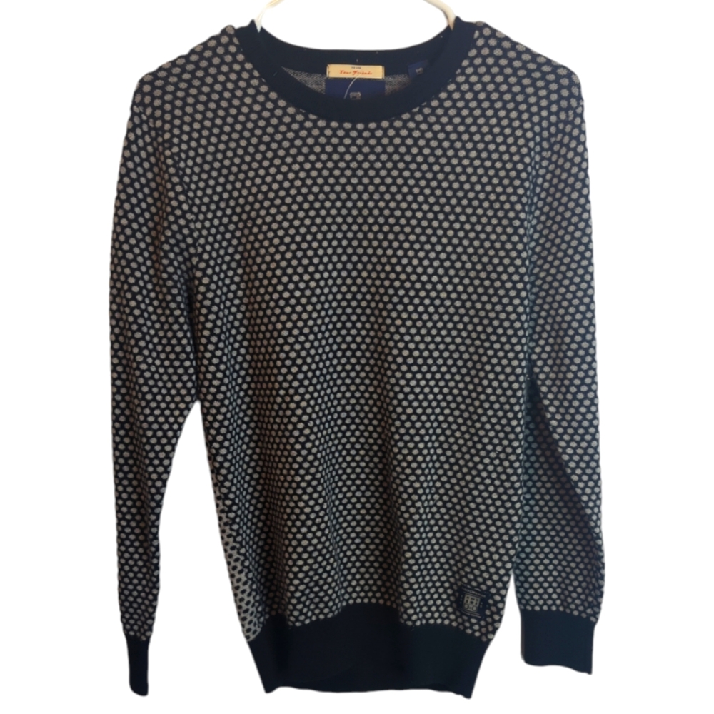 Scotch & Soda Wool Blend Polkadot Sweater S